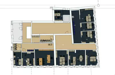 Planung Büros Stadtverwaltung Pulsnitz